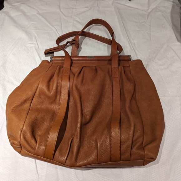 RUDSAK Brown Leather Tote - Picture 3 of 5